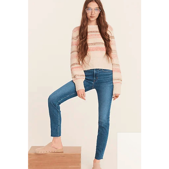 J Crew Jeans High Rise Toothpick Denim Jeans sz 26in  28in‎ inseam - Picture 4 of 6